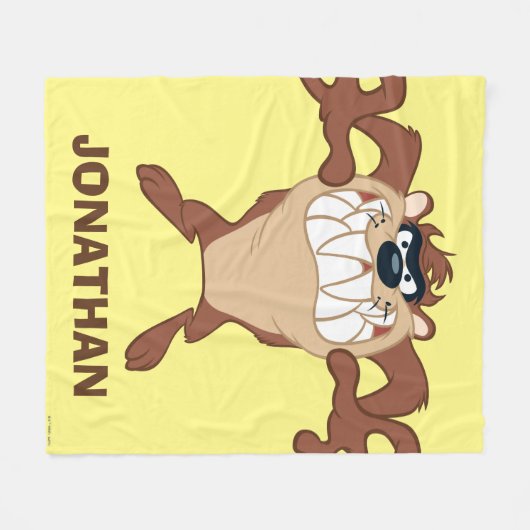 TAZ™ posing 17 Fleece Deken (Voorkant (Horizontaal))