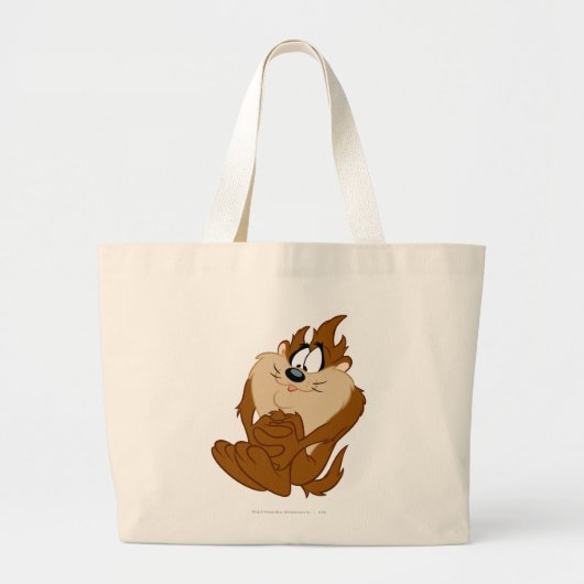 TAZ™-positie 4 Grote Tote Bag (Voorkant)