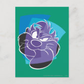 TAZ™ Pout Briefkaart (Voorkant)