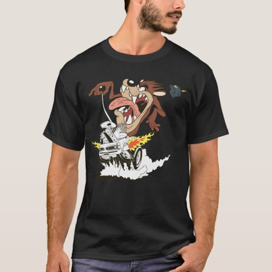 TAZ™ Razend Rijden T-shirt (Voorkant)