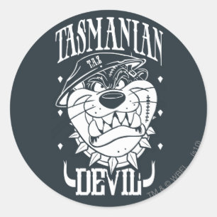 TAZ™ - Rebel 8 Ronde Sticker