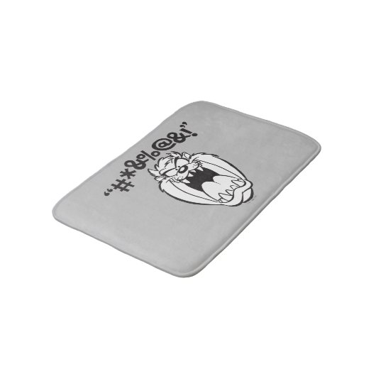 TAZ™ Schreeuwende Expletievelingen Badmat (Gekanteld)