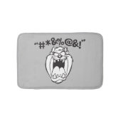 TAZ™ Schreeuwende Expletievelingen Badmat (Voorkant)