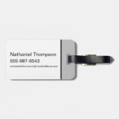 TAZ™ Schreeuwende Expletievelingen Bagagelabel (Achterkant horizontaal)