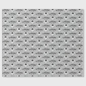 TAZ™ Schreeuwende Expletievelingen Cadeaupapier (Vlak)