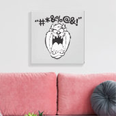 TAZ™ Schreeuwende Expletievelingen Canvas Afdruk (Insitu (Woonkamer))