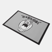 TAZ™ Schreeuwende Expletievelingen Deurmat (Schuin)