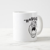 TAZ™ Schreeuwende Expletievelingen Grote Koffiekop (Voorkant rechts)