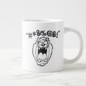 TAZ™ Schreeuwende Expletievelingen Grote Koffiekop (Rechts)