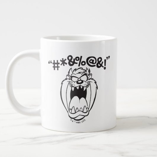 TAZ™ Schreeuwende Expletievelingen Grote Koffiekop (Links)