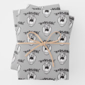 TAZ™ Schreeuwende Expletievelingen Inpakpapier Vel (In situ)