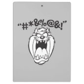 TAZ™ Schreeuwende Expletievelingen Klembord (Achterkant)