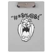 TAZ™ Schreeuwende Expletievelingen Klembord (Voorkant)