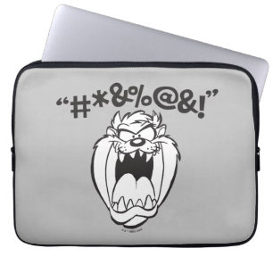 TAZ™ Schreeuwende Expletievelingen Laptop Sleeve