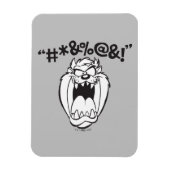 TAZ™ Schreeuwende Expletievelingen Magneet (Verticaal)