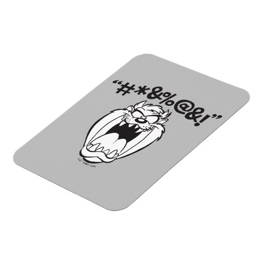 TAZ™ Schreeuwende Expletievelingen Magneet (Linkerzijde)