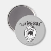 TAZ™ Schreeuwende Expletievelingen Magneet (Voorkant / Achterkant)