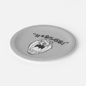 TAZ™ Schreeuwende Expletievelingen Papieren Bordje (Gekanteld)