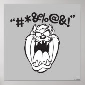 TAZ™ Schreeuwende Expletievelingen Poster (Voorkant)