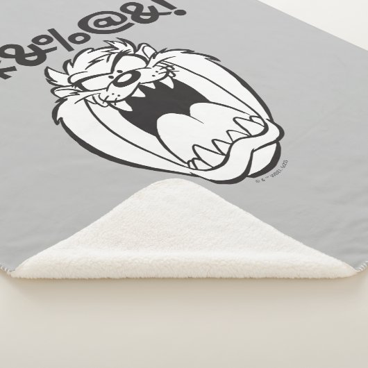 TAZ™ Schreeuwende Expletievelingen Sherpa Deken (3/4)