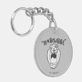 TAZ™ Schreeuwende Expletievelingen Sleutelhanger (Voorkant Links)