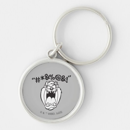TAZ™ Schreeuwende Expletievelingen Sleutelhanger (Voorkant)