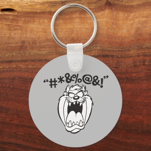 TAZ™ Schreeuwende Expletievelingen Sleutelhanger (Achterkant)
