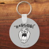 TAZ™ Schreeuwende Expletievelingen Sleutelhanger (Voorkant)