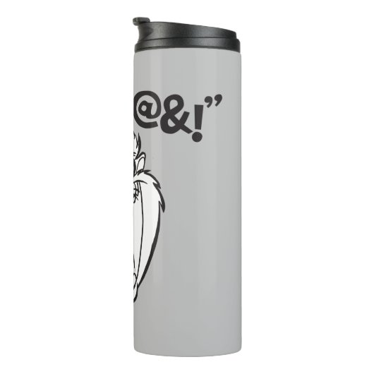 TAZ™ Schreeuwende Expletievelingen Thermosbeker (Geroteerd rechts)