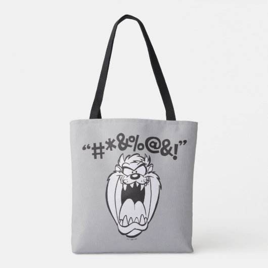 TAZ™ Schreeuwende Expletievelingen Tote Bag (Achterkant)