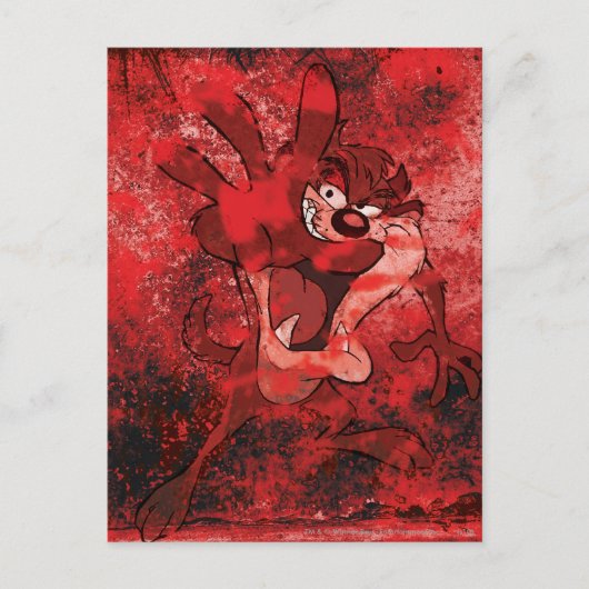 TAZ™ Sinister Briefkaart (Voorkant)