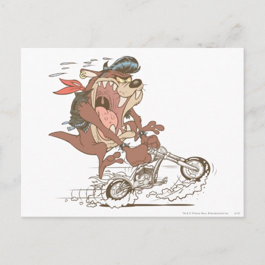 TAZ™ Slick Hog Briefkaart (Voorkant)