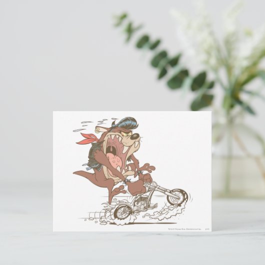 TAZ™ Slick Hog Briefkaart (Staand voorkant)