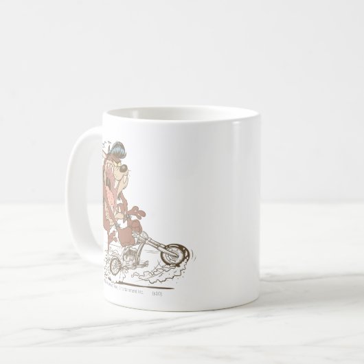 TAZ™ Slick Hog Koffiemok (Voorkant links)