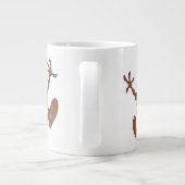 TAZ™ springt Grote Koffiekop (Achterkant)