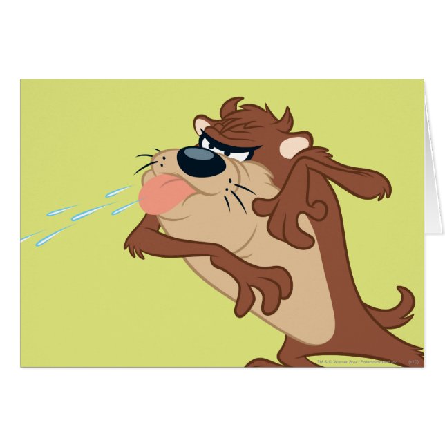 TAZ™ steekt zijn tong uit (Voorkant Horizontaal)