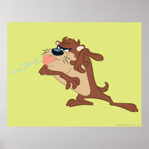 TAZ™ steekt zijn tong uit Poster