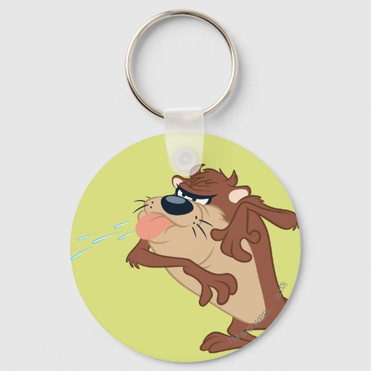 TAZ™ steekt zijn tong uit Sleutelhanger (Voorkant)