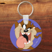 TAZ™ | Steekt zijn tong uit Sleutelhanger (Voorkant)