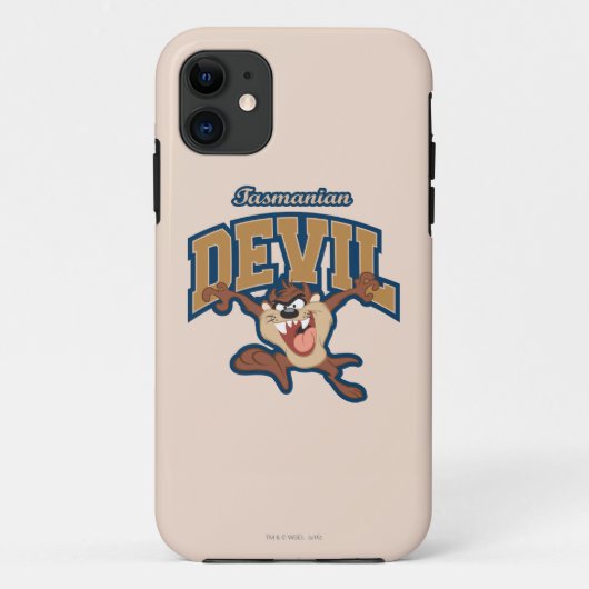 TAZ™ Tasmanian Devil Patch Case-Mate iPhone Case (Achterkant)
