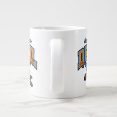 TAZ™ Tasmanian Devil Patch Grote Koffiekop (Achterkant)