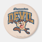 TAZ™ Tasmanian Devil Patch Magneet (Voorkant)