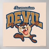 TAZ™ Tasmanian Devil Patch Poster (Voorkant)