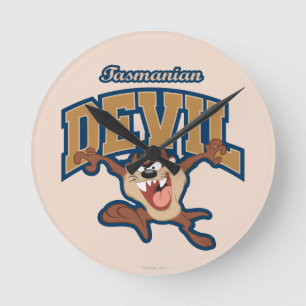 TAZ™ Tasmanian Devil Patch Ronde Klok