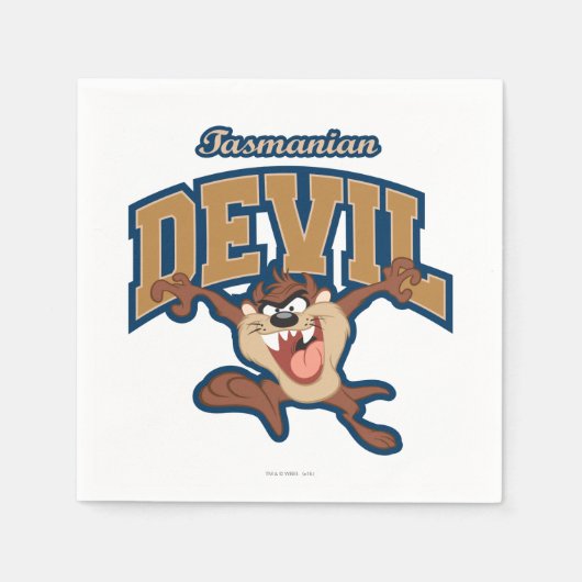TAZ™ Tasmanian Devil Patch Servet (Voorkant)