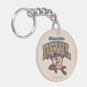 TAZ™ Tasmanian Devil Patch Sleutelhanger (Voorkant Links)