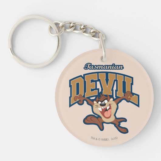 TAZ™ Tasmanian Devil Patch Sleutelhanger (Voorkant)