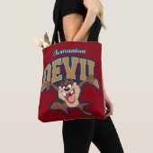 TAZ™ Tasmanian Devil Patch Tote Bag (Dichtbij)