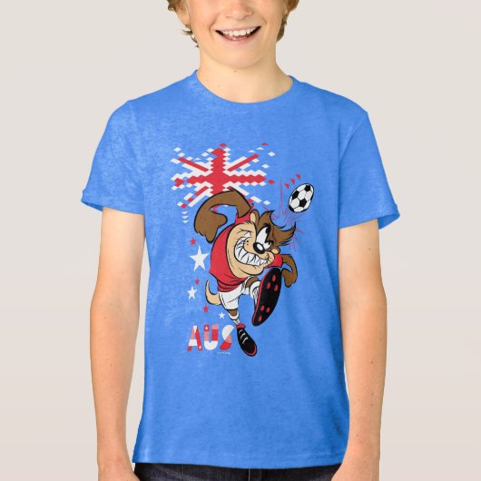 TAZ™ Team Australia Soccer Grahic Tri-Blend Shirt (Voorkant)