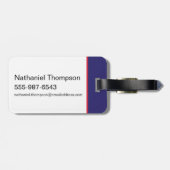 TAZ™ Team Australia Soccer Graphic Bagagelabel (Achterkant horizontaal)